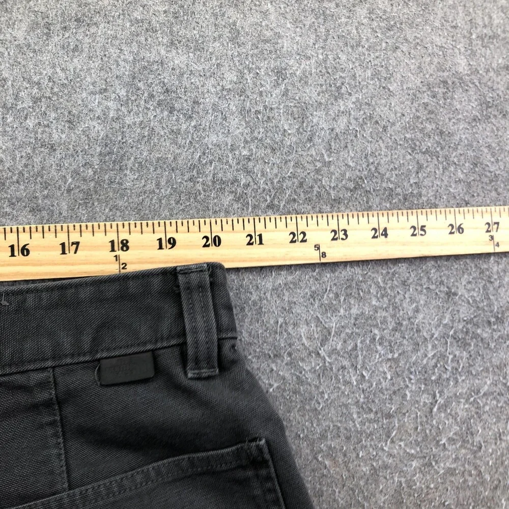 The North Face Pants Mens 40x31 Gray Canvas Carpenter Relaxed Straight Workwear